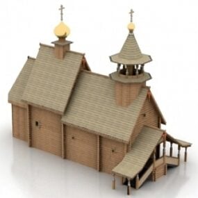 Kirke 3d-model