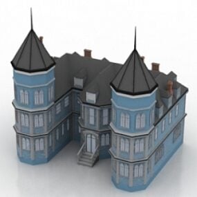 Model Bangunan 3D