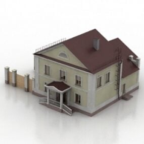 مدل سه بعدی خانه