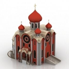 3D model chrámu
