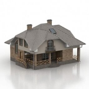 Model rumah 3d