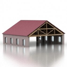 Modelo 3D do telhado