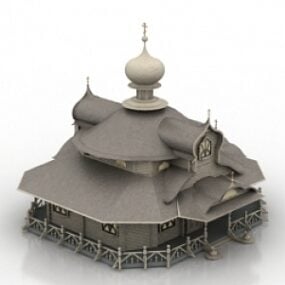 Iglesia modelo 3d