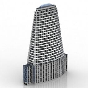 ساختمان 3 مدل سه بعدی