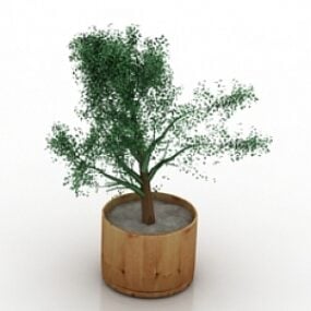 3D-model van planten