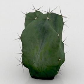 Cactus Lemairiocereus Pruinosus 3d-malli