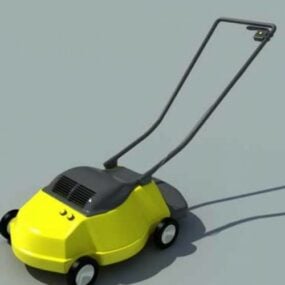 Lawn Mower Machine 3d model