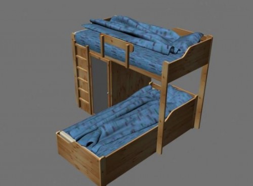 Wooden Kid Bed