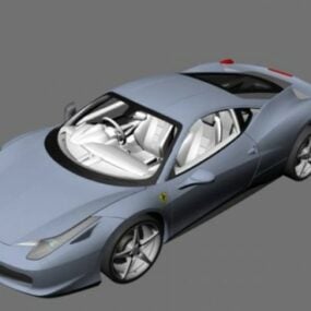 Mô hình xe Ferrari F430 Scuderia 3d