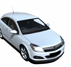 Auto Opel Astra 3D-Modell
