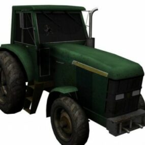 3d модель трактора