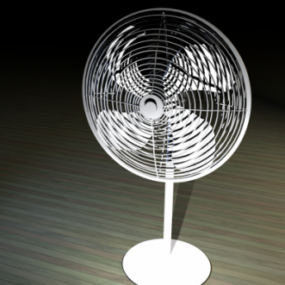 3D model podlahového ventilátoru