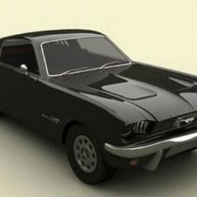 Voiture Ford Mustang vintage modèle 3D