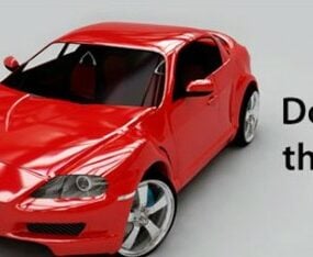 8D model auta Mazda Rx3