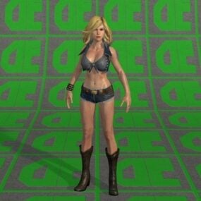 Hot Girl 3d model