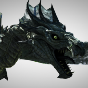 Forest Dragon Animal 3d-modell
