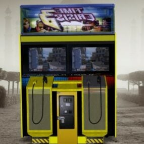 Time Crisis 3 Arcade Machine 3D-model