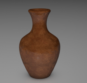 Vase en terre cuite modèle 3D