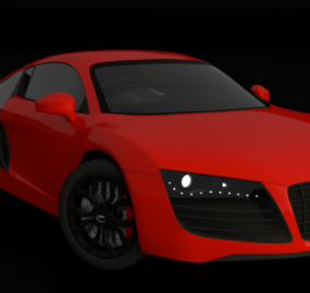Mô hình xe Audi R8 3d