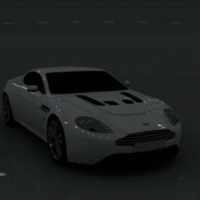 Model 3d Mobil Aston Martin Virage