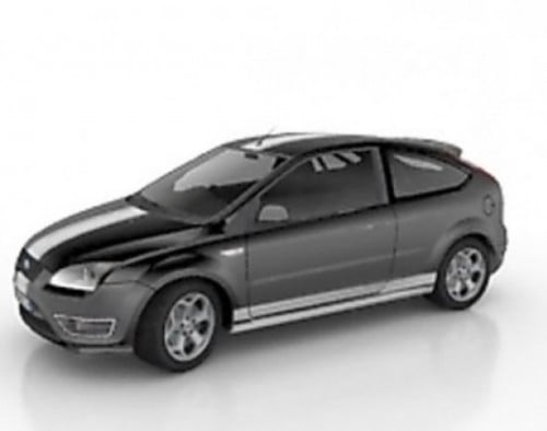  Ford Focus Hatchback Modelo 3d gratis - .3ds - Open3dModel