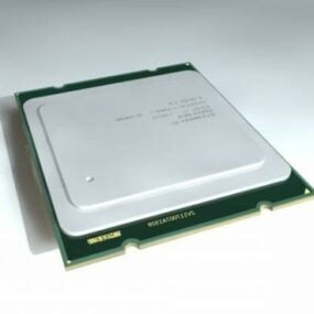 I7 960 सीपीयू चिपसेट 3डी मॉडल