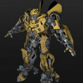 Modello 3d del robot Bumble Bee