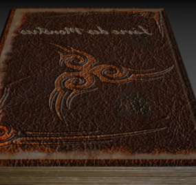 Book Of Monsters 3d model