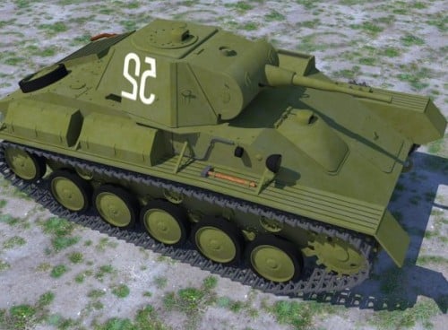 Lekki czołg T70m