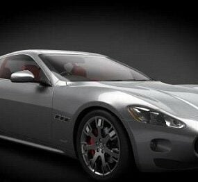 3д модель автомобиля Maserati Gt
