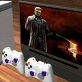 Microsoft Xbox 360 System 3d model