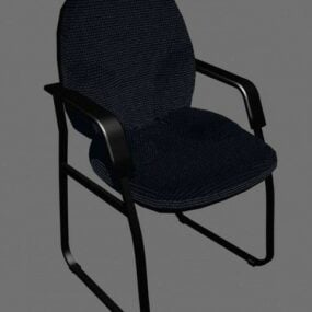 典型的办公椅3d模型