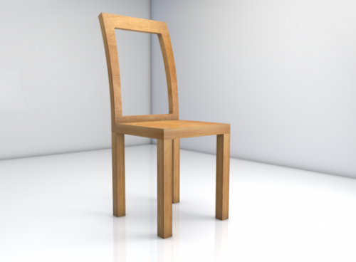 简单的木椅