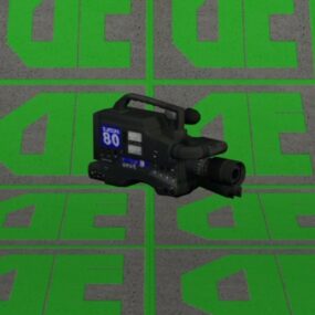 3D model TV Camera Recorder