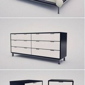 Dresser Bedroom 3d model