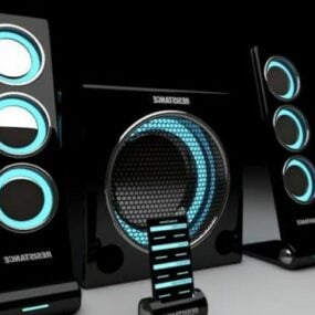 Active Speaker 3D-malli