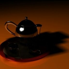 Tea Set 3d model