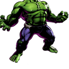 Modello 3d di Hulk del cartone animato