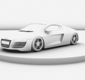 Audi R8 Auto 3D-Modell