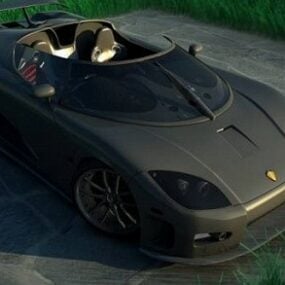 Koenigsegg Ccx Auto 3D-Modell