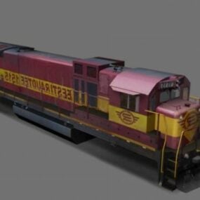 Locomotive C36 Train modèle 3D