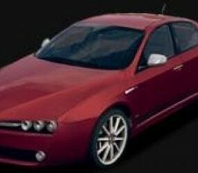 Alfa Romeo 159 Car 3d model