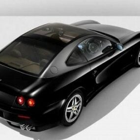 Car Ferrari Scaglietti 3d model