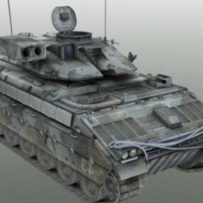 Us Apc Light Tank 3d-model