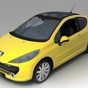 Peugeot 207 auto 3D-model