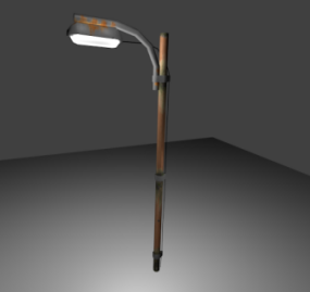 Road Light Pole 3d model