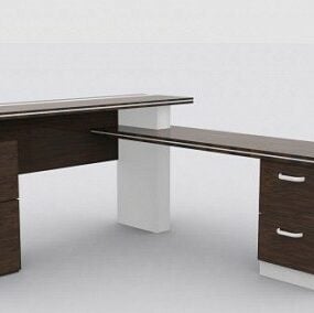 Pc Desk 3d model