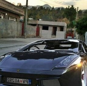 Lamborghini Gallardo Super Car 3d-modell
