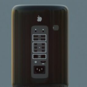 Modello 3D dell'Apple Mac Pro