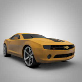 科迈罗汽车3d模型